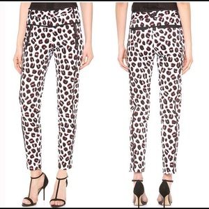 Veronica Beard leopard pants size 4
